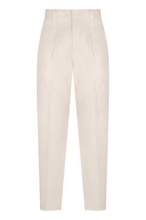 Pantaloni chino in twill di cotone-0